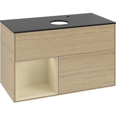 Villeroy & Boch F892HJPC Meuble sous-lavabo Finion F89 (1/3)