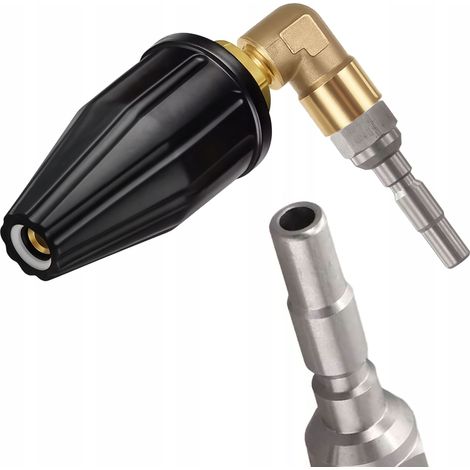 Ersatzdüse Winkel 90° Turbo KRZ MINI – kompatibel mit KRANZLE 1050 XA15 XA17  Rotierend 360°  Für Pflaster, Fahrwerk