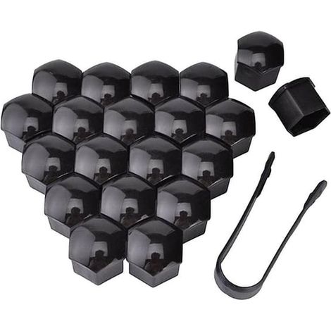 20 pièces de capuchons de protection pour têtes d'écrous de roue de 17 mm [FW]