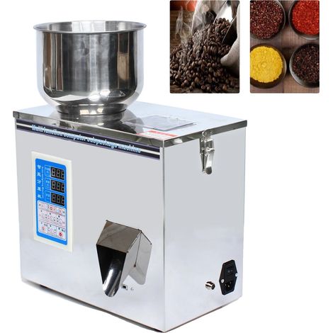 Machine de Remplissage Automatique, Contrôle par Micro-Ordinateur, Précision de 0,1-0,2g, Argent (1/5)