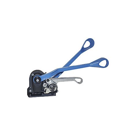 Aparato tensor y precintador para fleje de acero  manual  sin