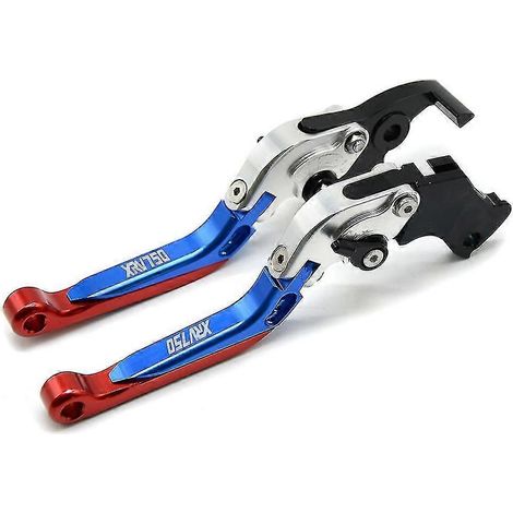 Levier de frein et d'embrayage extensible et réglable pour moto Honda XRV750 LY Africa Twin 1990-2003 XRV 750 avec XRV750 (1/5)