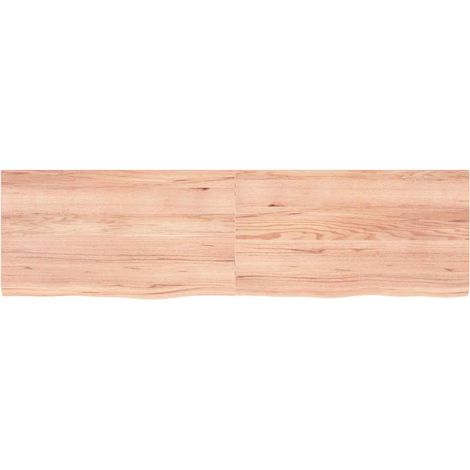 Maison Exclusive - Piano Tavolo Marrone 180x50x(2-4) cm Massello Rovere Trattato