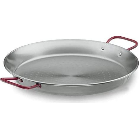 Lacor 63641- Padella per paella di ferro 40 cm
