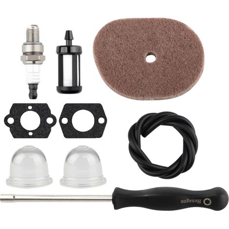 Kompatibel mit dem Stihl FS56RC Luftfilter und dem FS7OR KM56 Kraftstoffleitungs-Einstellset (1/5)