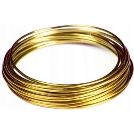 Gold-Aluminium-Draht 1,25 mm x 5 m (1/3)
