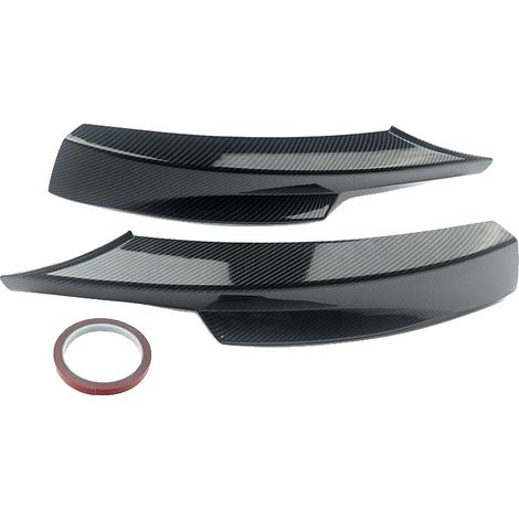 Divisor frontal, estilo M Performance, plástico ABS resistente, aspecto de fibra de carbono. (1/2)
