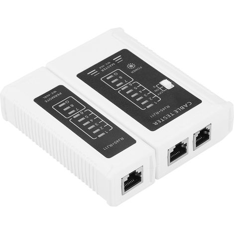 Testeur de câbles réseau multifonctionnel RJ45 RJ11 - Outil de test de réseau Ethernet LAN