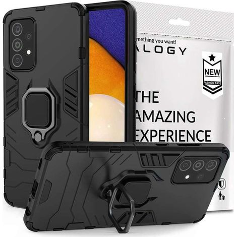 Alogy Stand Ring Armor Case für Samsung Galaxy A72/ A72 5G Schwarz (1/5)