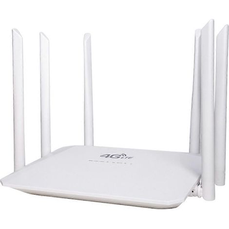 Routeur Wi-Fi cellulaire 4G LTE avec emplacement pour carte SIM, compatible avec 32 utilisateurs, pour l'Europe. (1/5)