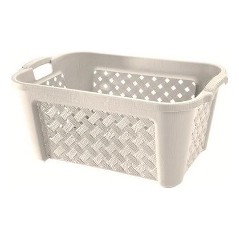Tontarelli Arianna Wäschekorb 35 l Rechteckig Polypropylen (PP) Beige
