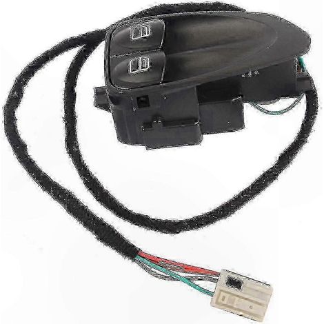 Interrupteur de lève-vitre électrique compatible R230 SL, commande de fenêtre auto pour Mercedes, pièce de rechange fiable, mécanisme de régulateur de vitre. (1/5)