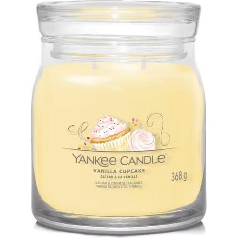 Yankee Candle - Moyenne bougie Gâteau à la vanille (1/4)