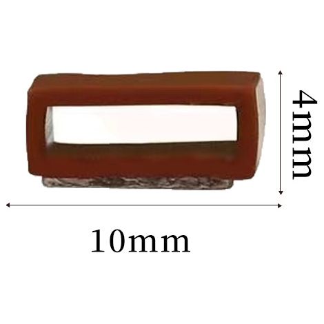 Joint isolant adhesif pour fenetre et porte 10×4 mm 12 m au total 2×6 m mousse creuse etanche au vent anti bruit anti poussiere marron (1/3)