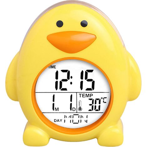 Réveil numérique, adorable pingouin pour chambre d'enfant avec (1/5)