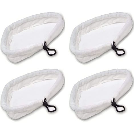 chiffons lavables triangulaires rechange pour balai vapeur nettoyeur 4 (1/4)