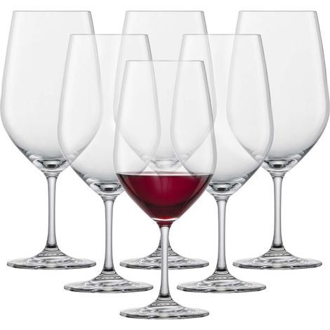 Coffret de 6 Verres à Vin Cristal Transparent 62,6 cl (1/5)