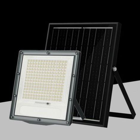 Spot De Projecteur Avec Panneau Solaire Ip66 200w Light Selectiondable Cct Sfl516-200w-3c