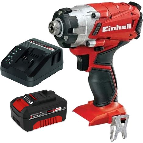 Einhell 18v Power X-Change Cordless Impact Driver TE-CI 18 + 4AH Charging Kit (1/5)