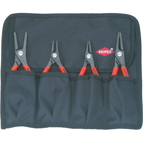 Knipex 00 19 57 Lot 4 de pinces pour circlips avec trousse
