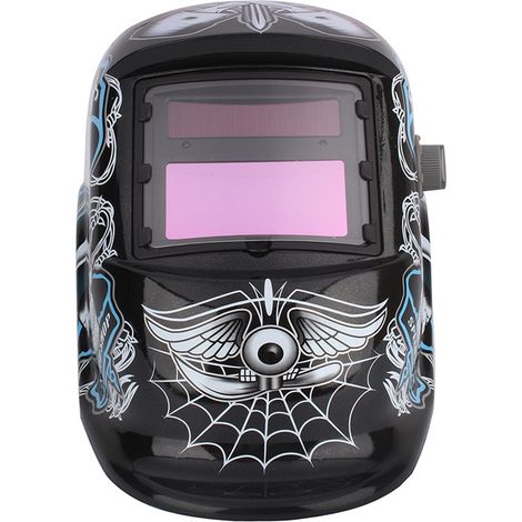 Leopard Automatik-Schweißhelm mit Abdunkelungsfunktion, Schweißermaske, Schleiffunktion, Solarbetrieb (1/5)