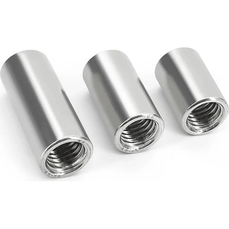 2 à 10 pièces M3 M4 M5 M6 M8 M10 Écrou d'extension épais en acier (1/5)