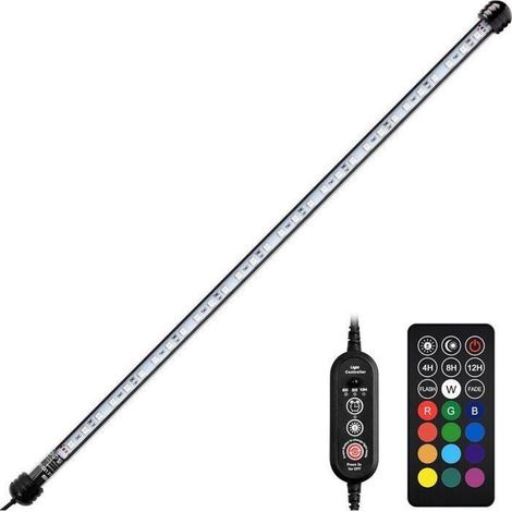 Lampe LED Aquarium 58 cm avec Télécommande, Lumière Submersible avec Minuterie pour Aquarium d'Eau Douce, Aquariums de 60 à 80 cm (1/4)