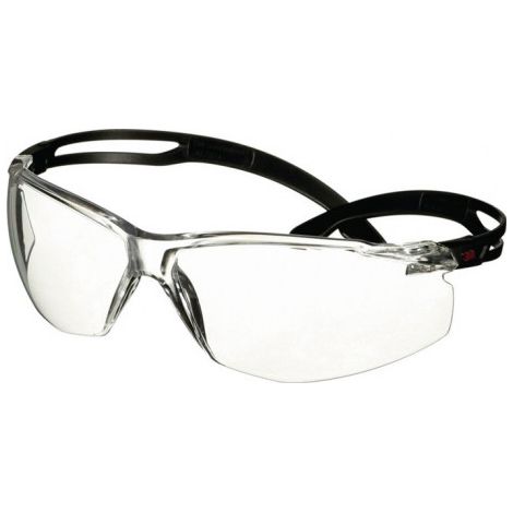 Lunettes de protection SecureFit™ 500 EN 166.EN171 Branches noires, verres transparents PC 3M
