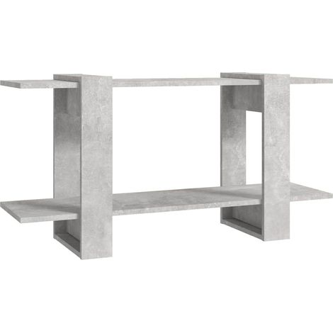 Maison Exclusive - Bibliothèque Gris béton 100x30x51 cm bois d'ingénierie (1/5)