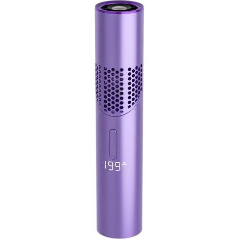Portable Foldable Electric Handheld Fan, High-Speed Cooling Device for Outdoor Travel, Summer Heat Relief & Personal Use,Purple (1/5)