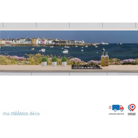Crédence : Ile de Sein - Alu composite - 120 - 60 (1/3)