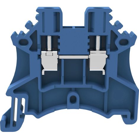 Degson DC2.5-01P-12-00A(H) Borne de passage borne à vis bleu 1 pc(s)