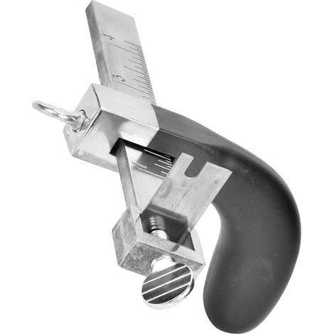 Outil de découpe manuel pour courroies en cuir avec manche en aluminium - Projets de maroquinerie DIY (1/5)