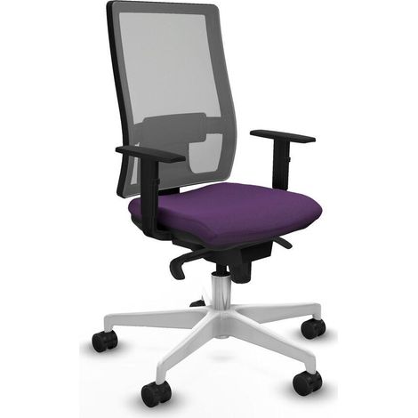 piqueras-y-crespo Modèle Horna chaise bureau violet ergonomique (1/3)