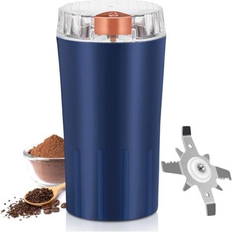 BUNTHAUS Moulin à Café, 300W Moulin à Café Électrique, Moulin a Graines avec Lames en Acier Inoxydable Coffee, Grinder Electrique Réglable, Broyeur Café pour Moudre les Grains de Café,Épices,les Grain (1/5)