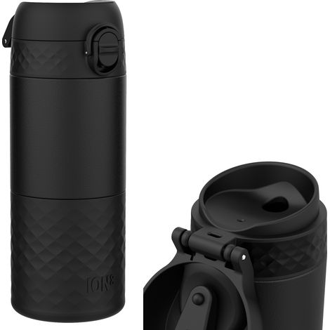 Bouteille isotherme de voyage à double paroi ION8 I8HS360BLK Noire (1/5)