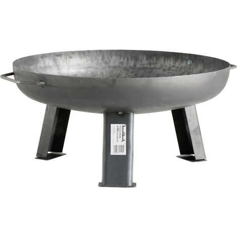 Buschbeck Feuerschale Eisen Feuerstelle Ø 60cm 2 Griffe Feuerkorb