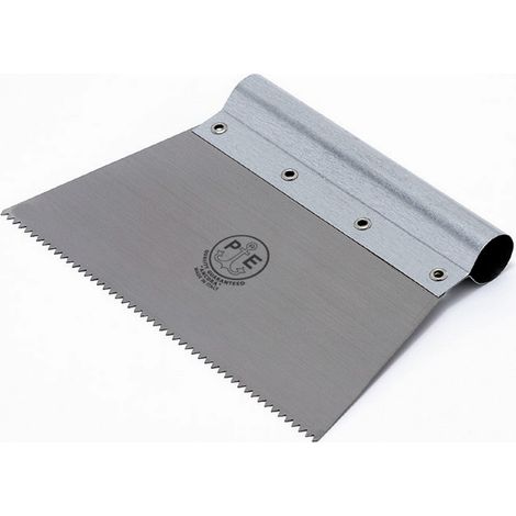 6 x SPATOLA DENTATA 542 DENTE PICCOLO 200 MM