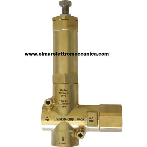 PA VB450 200 BAR Valvola di by-pass idropulitrice