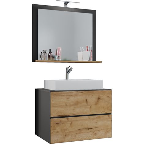 3 pz. lavabo Lendas M 134x60x51 - VCM