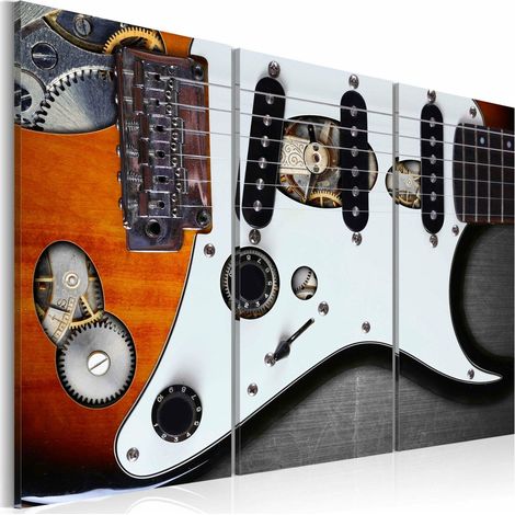 Tableau Guitar Hero - 90 x 60 cm (1/4)