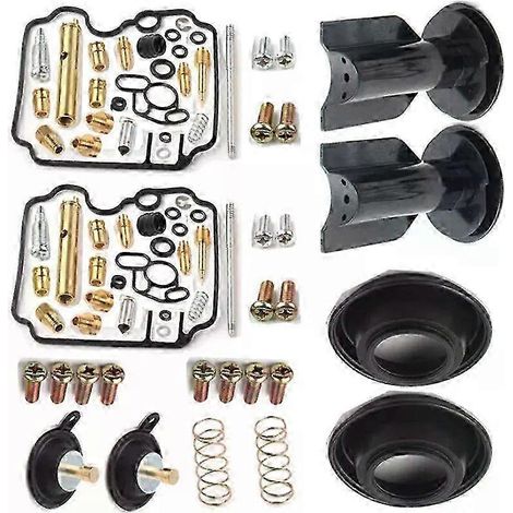 Kit de réparation de carburateur pour moto TDM850 XTZ750 avec membrane de piston de flotteur du système d'alimentation (1/3)