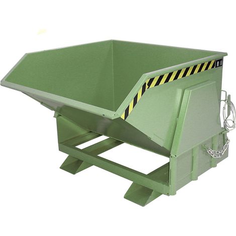 Bauer Südlohn Bac basculant BK 100, peint, vert réséda (1/5)