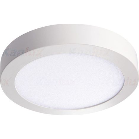 Hublot LED CARSA 18W 990lm à 1200lm IP20 - type de hublot led - Hublot 18W 3000K 1200lm - BLANC (1/4)