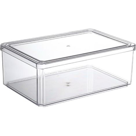 Boite De Rangement Alimentaire - 5000 Ml - Transparente - Pour Fruits Legumes Et Baies - 1 Unite (1/5)