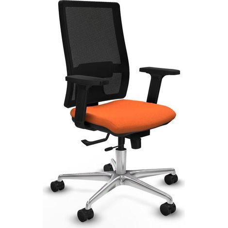 Piqueras y Crespo Horna chaise de bureau noir confortable (1/3)