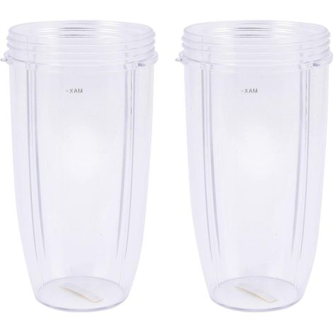 tasses de rechange transparentes pour extracteur de jus Nutri Juicer 32 oz (946 ml) - Pièces de rechange pour extracteur de jus 32 oz (946 ml) (1/5)