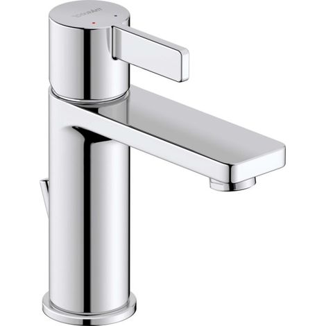 Duravit D-Neo Einhebel-Waschtischmischer M mit Zugstange, Chrom HG, DE1020001010 (1/5)