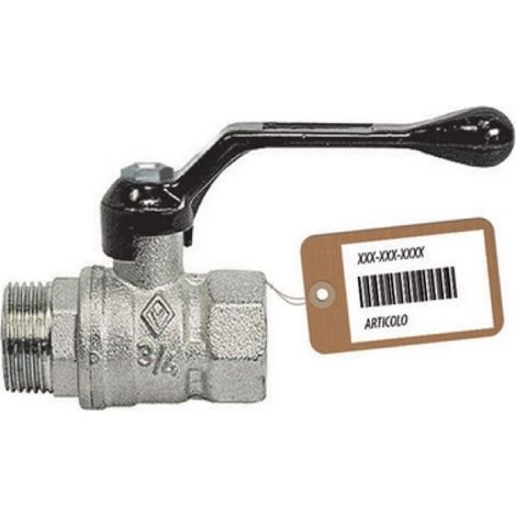 VALVOLA A SFERA MF  CON LEVA F-BRICO 3/8&quot DN 10  PN 64