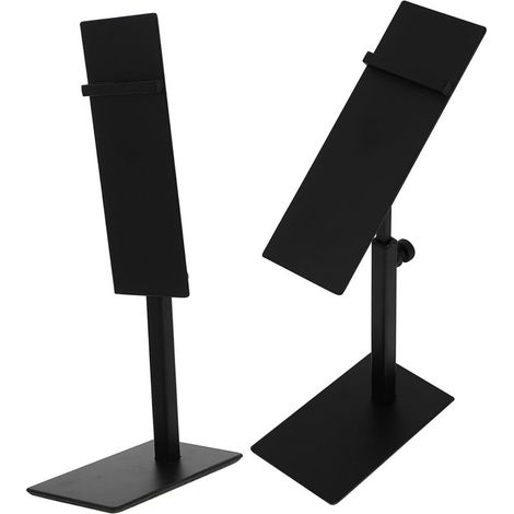 2 pièces Support Chaussures Acier Inoxydable Réglables pour Présentation Talons Hauts Rack Stable et Robuste pour Exposition Maison et Magasin (1/5)